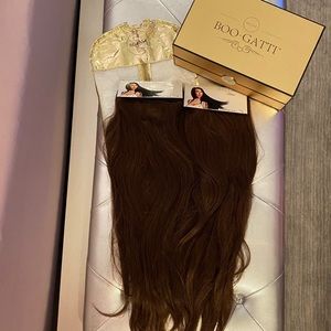 BELLAMI BOOGATTI BROWN 4 HUMAN HAIR 22” EXTENSIONS